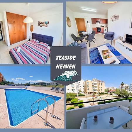 Seaside Heaven Apartment With Pool Larnaca Buitenkant foto
